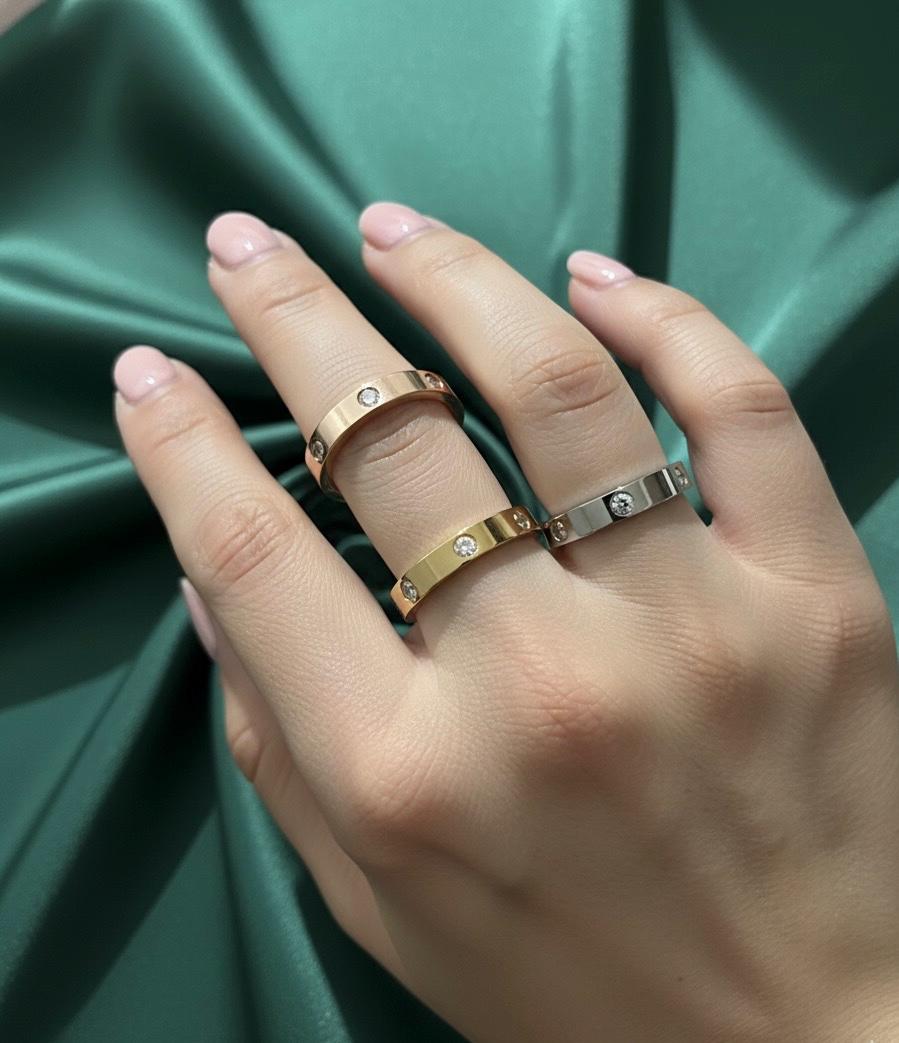 Trendy Band Ring Stack