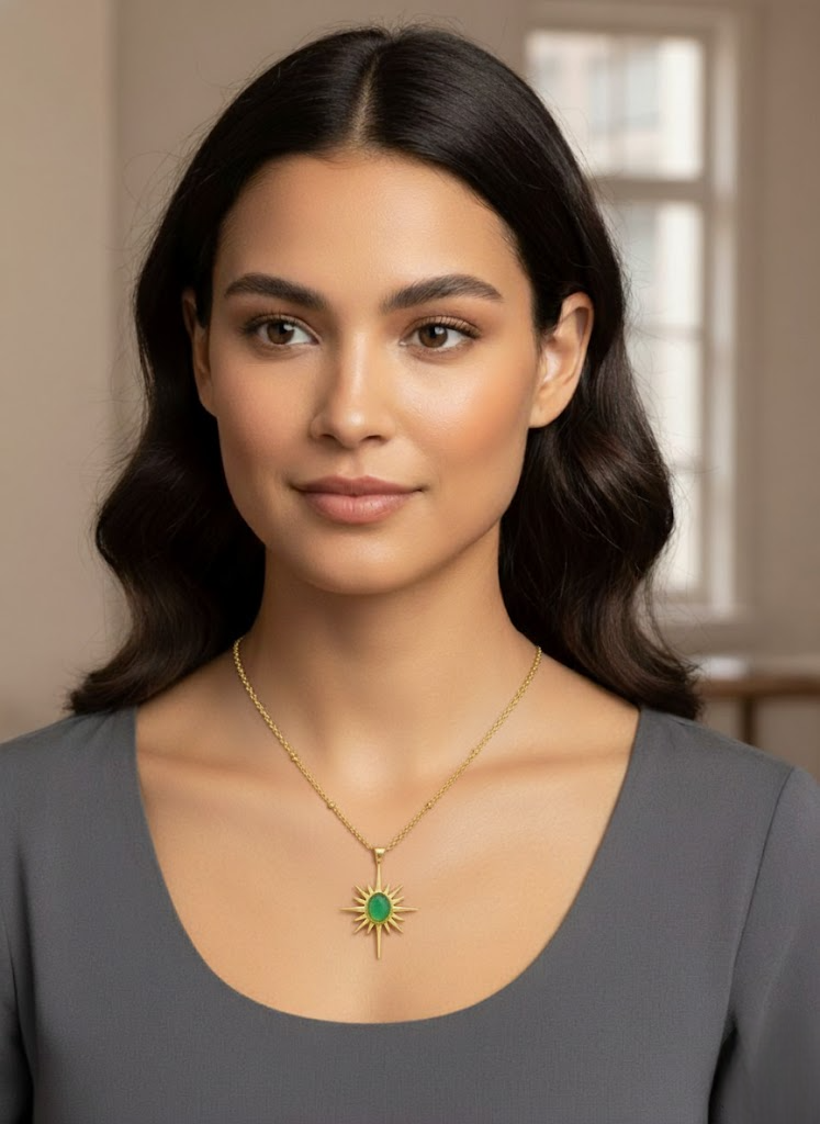 Green Gem Necklace