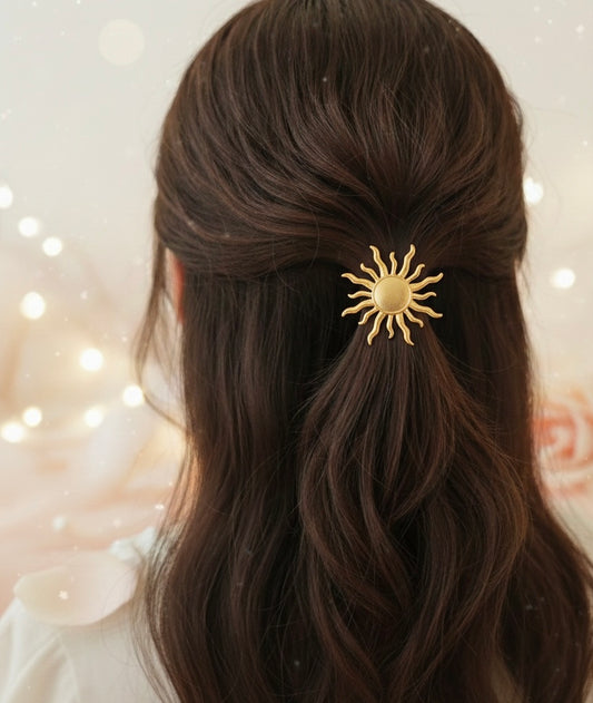 Golden Sun Hair Tie