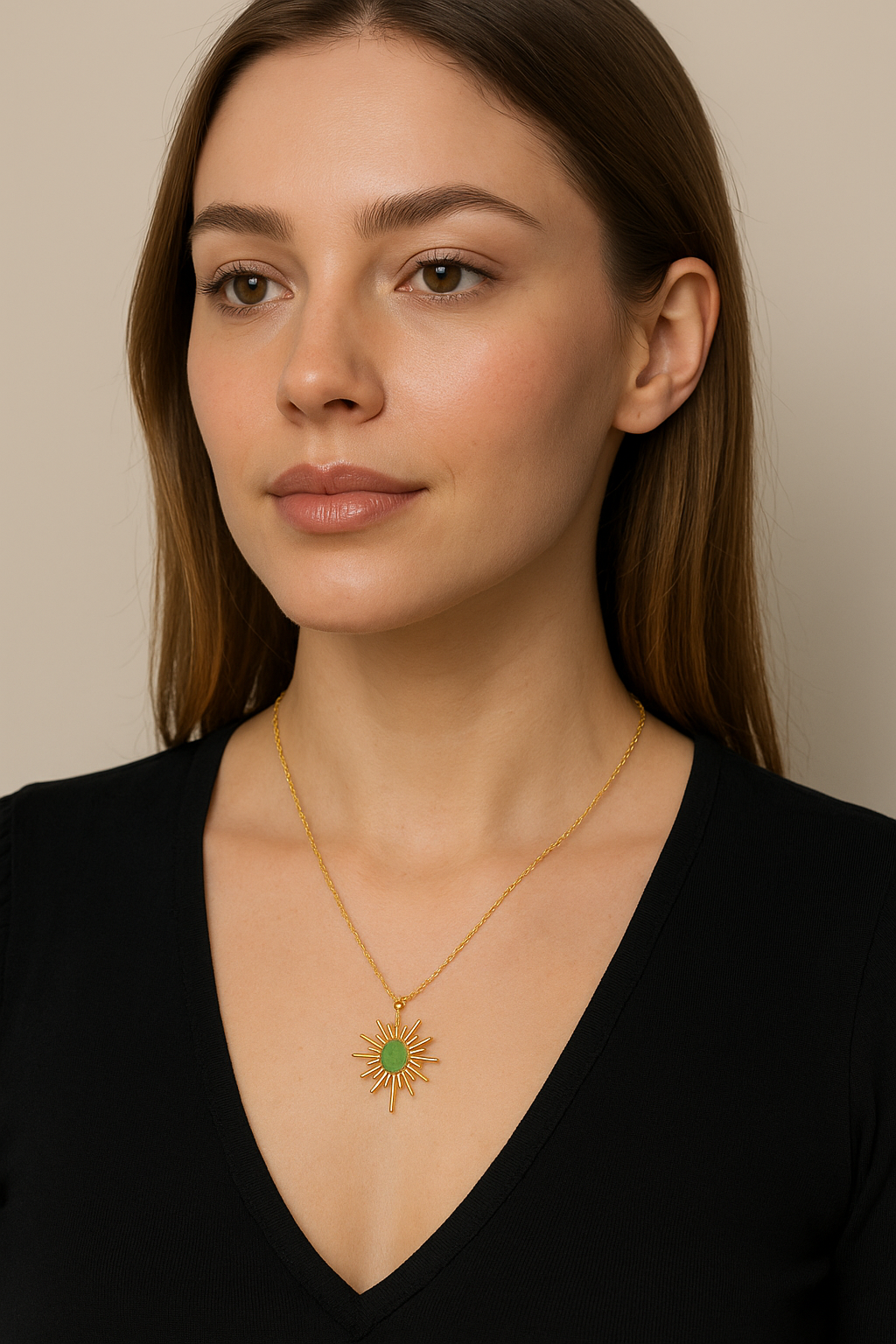 Green Gem Necklace
