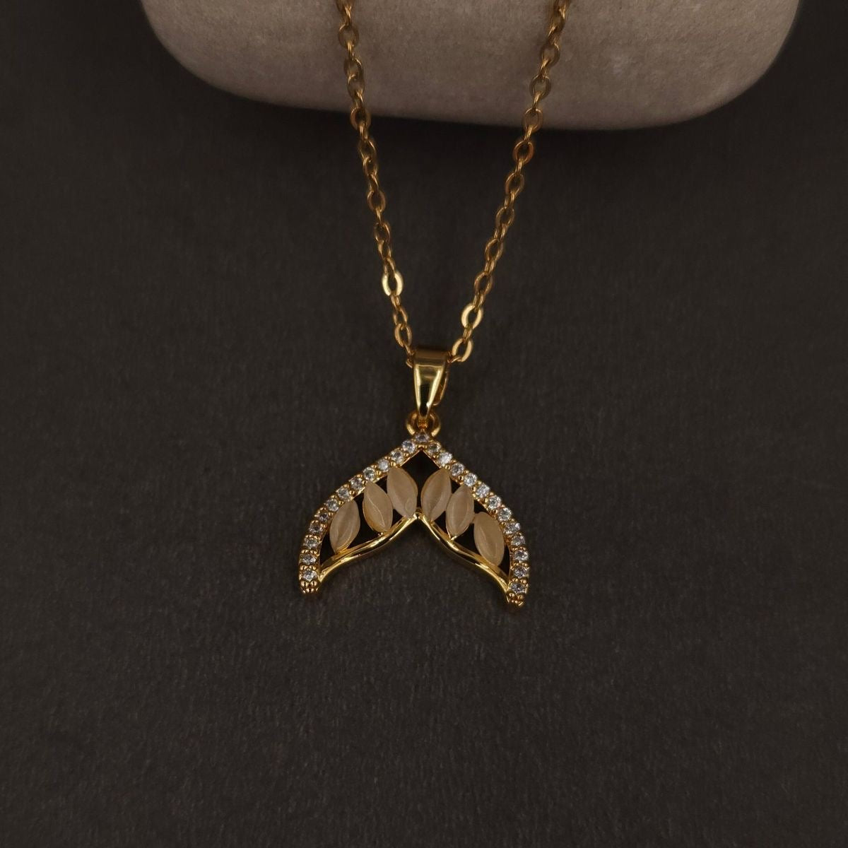 Mermaid Tail Pendant Necklace