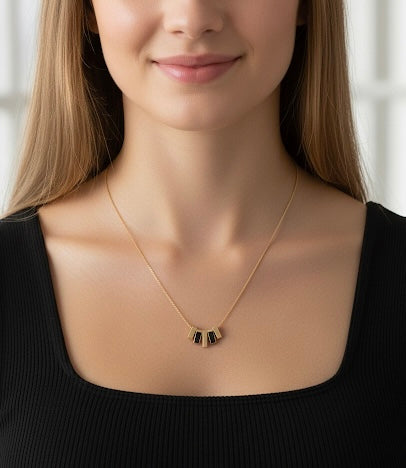 Vintage Morse Anti Tarnish Necklace