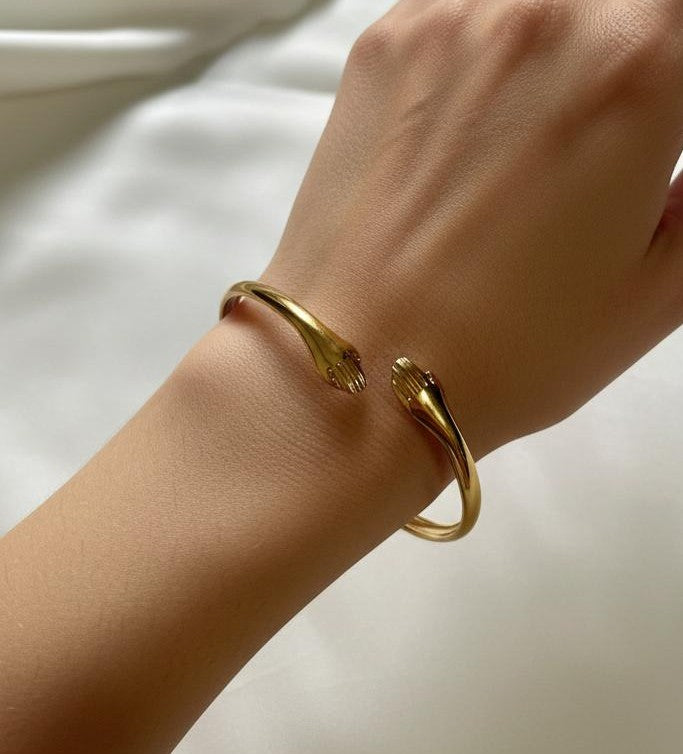 Magical Hug Bangle Bracelet  and Ring Combo