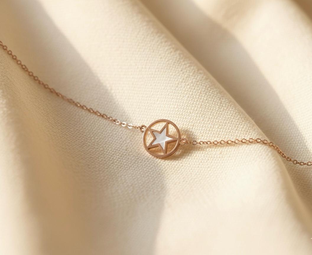 Dual Side Lucky Star Bracelet