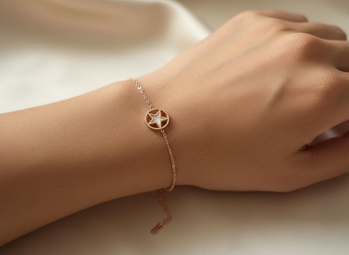 Dual Side Lucky Star Bracelet