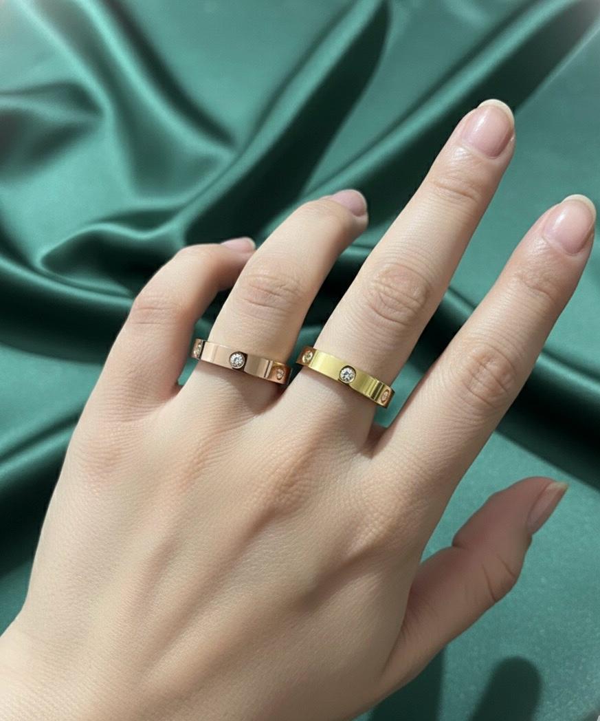 Trendy Band Ring Stack