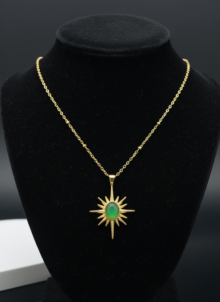 Green Gem Necklace