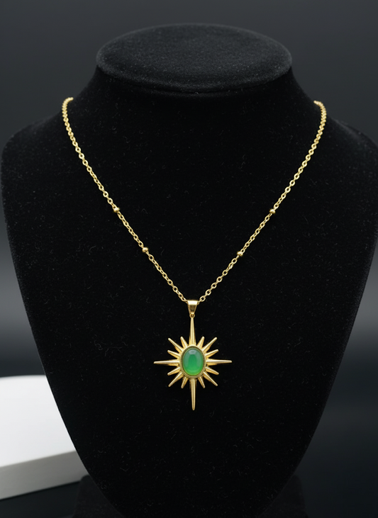 Green Gem Necklace